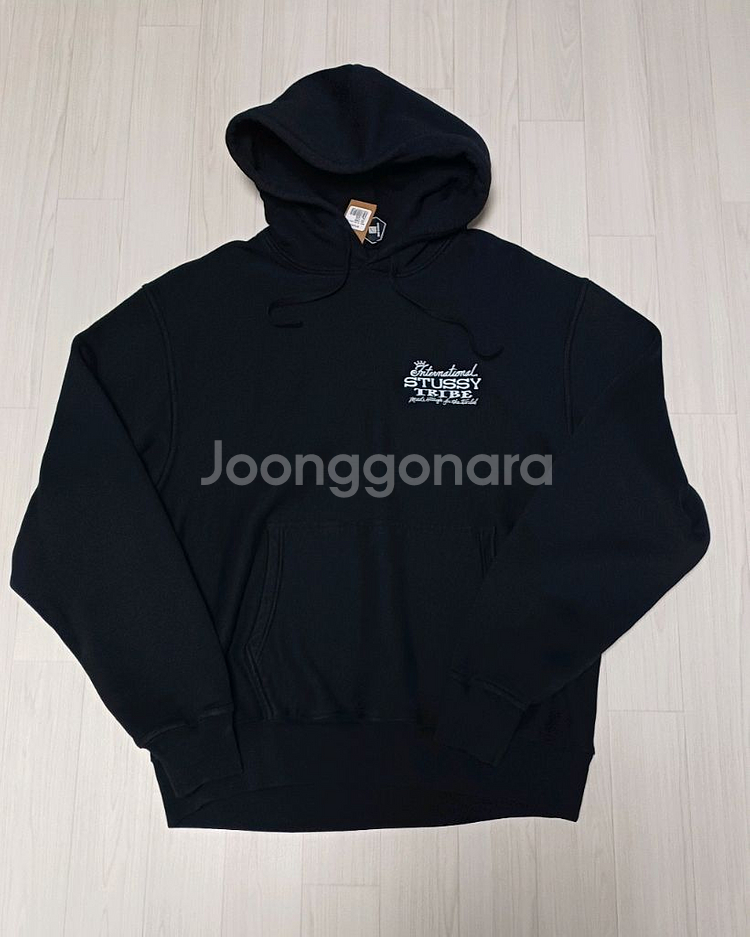 [L] 스투시 이스트 피그먼트 후드 새상품--2
