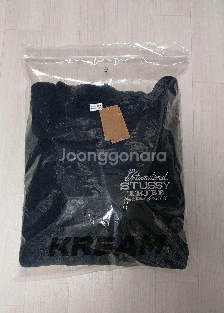 [L] 스투시 이스트 피그먼트 후드 새상품--5