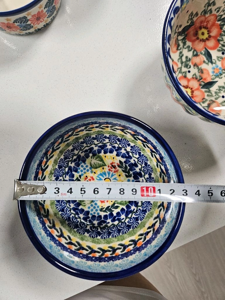 폴란드그릇 접시 이미지