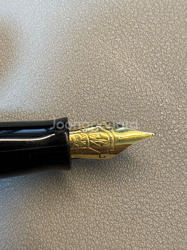 워터맨 찰스톤 만년필 F닙 골드 금장--1