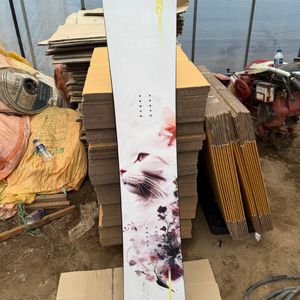 아벨 스노우보드 데크 162 원티 화이트켓 팝니다