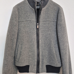 ZOOC 회색 봄버 자켓