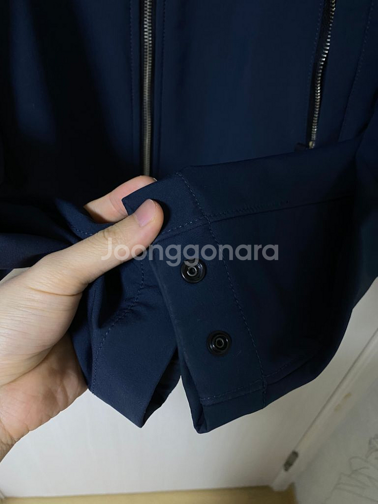 [20ss, M] 스톤아일랜드 소프트쉘 후드집업 네이비--3