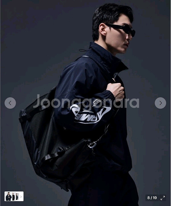 머슬암드 새상품 아노락 자켓 블랙 XL--4