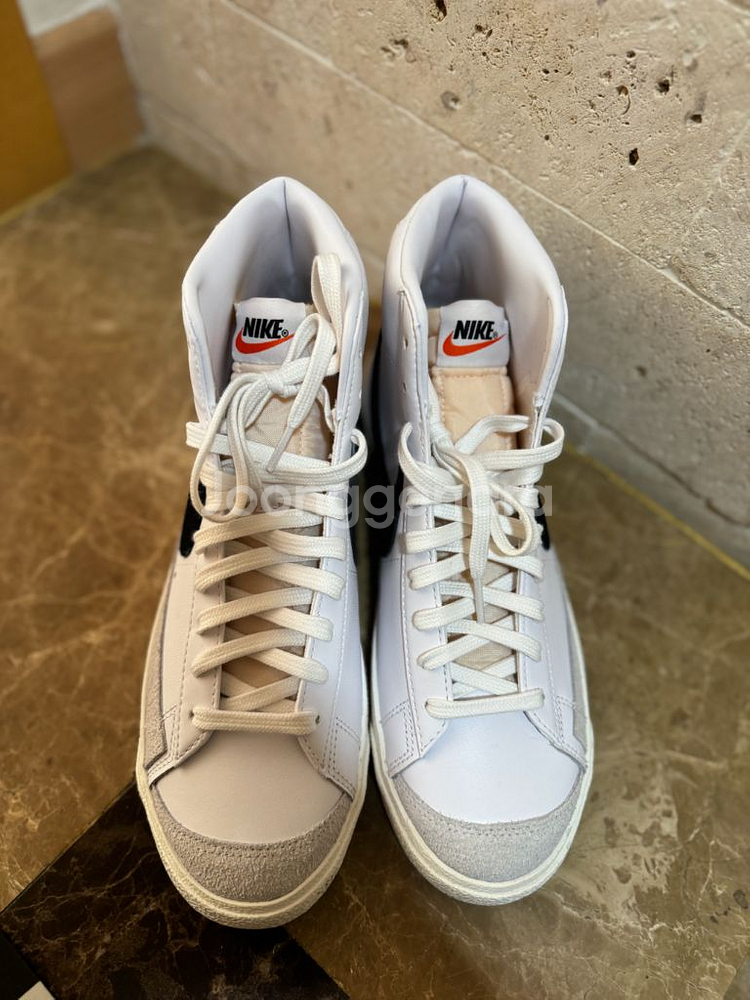 나이키 블레이저 미드 화이트--4