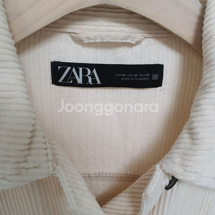 자라 코듀로이 셔츠자켓--1