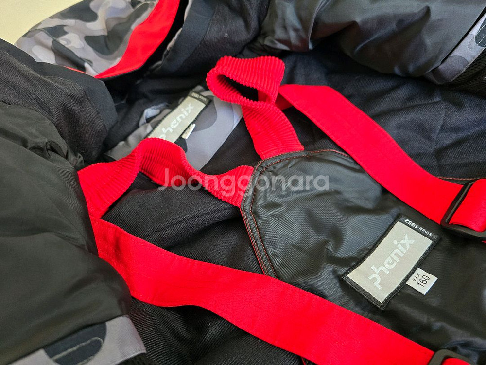 피닉스 주니어 스키복 세트 160--3