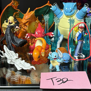 디지몬 레진 UING 지우& 피카츄 판매