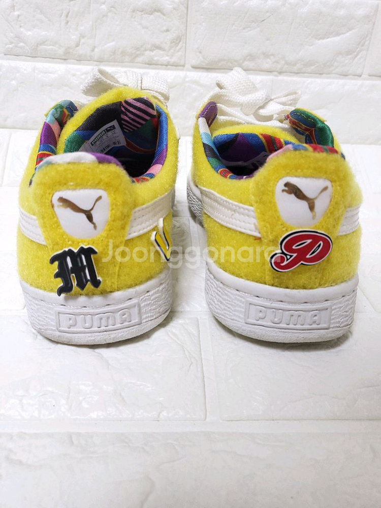 푸마&디앤리키 콜라보 스니커즈 255사이즈--3