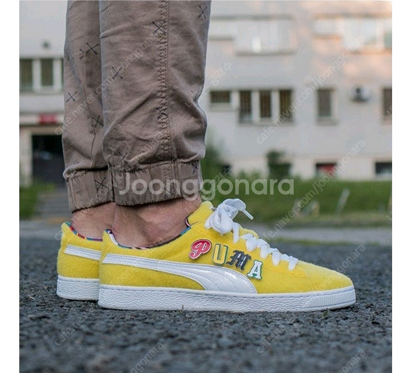 푸마&디앤리키 콜라보 스니커즈 255사이즈--6