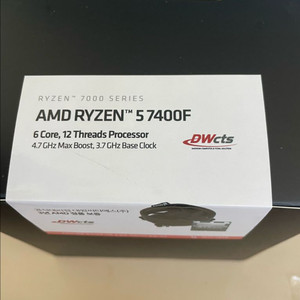 [미개봉세제품]AMD 라이젠 5 7400F CPU 팝니다