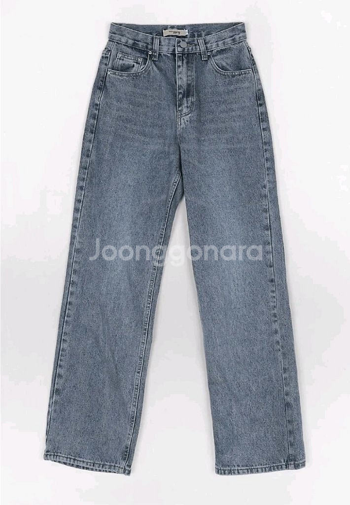 고고싱 루즈 오버 데님 팬츠 중청 XS / 니썸 베이델리 슬로우앤드 데일리쥬 블랙업 에드모어 매니크 어텀 바온--1