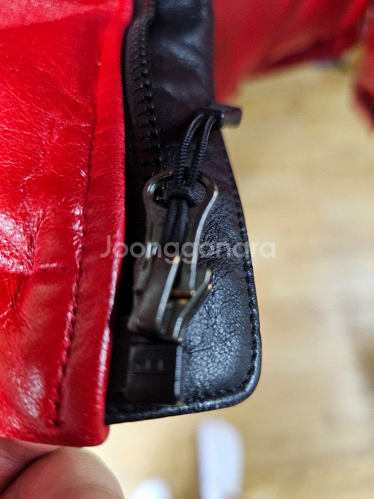 슈프림 노스페이스 눕시 레더--4