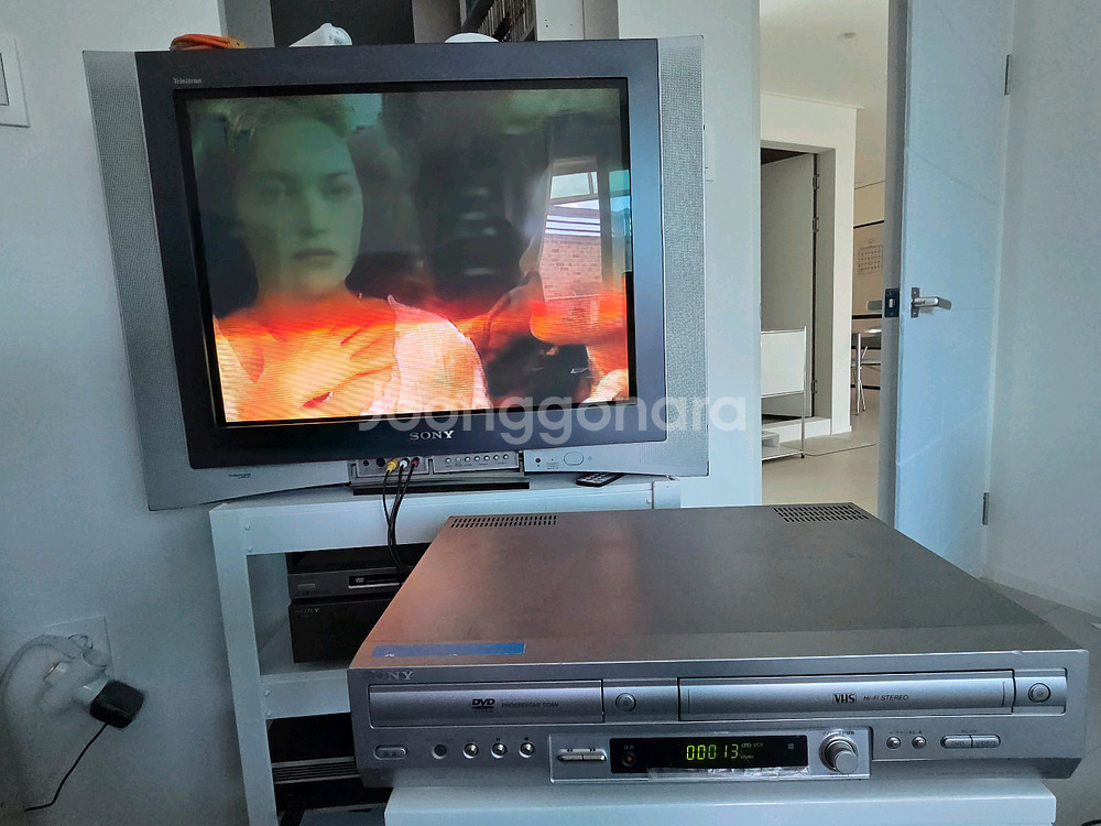 Sony DVD/VHS 콤보 플레이어 SLV-D500P--0