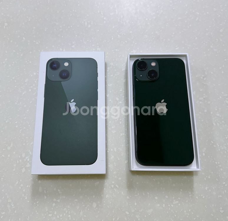 아이폰 13미니 256GB 그린 팝니다--7