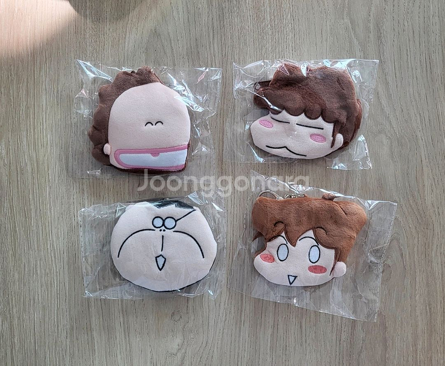 차앤박 아따맘마 파우치 4종 세트 엄마 아빠 동동이 아리--0