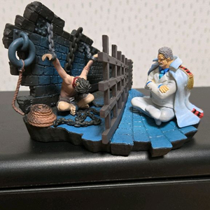 원피스 로그박스 시크릿 피규어 에이스 거프