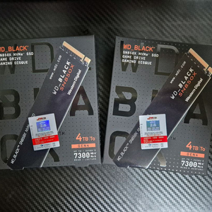 [미개봉] SSD SN850X 4TB 팝니다