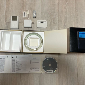 (명작)아이팟 클래식 곰발팟 3세대 흰색 18기가