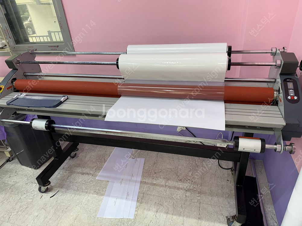 무토1341WR PRO 수성 1,300폭 대형실사 출력기+피딩기--5