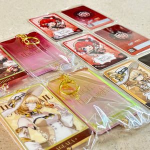 스타레일 맘스터치 키링+포카+리딤