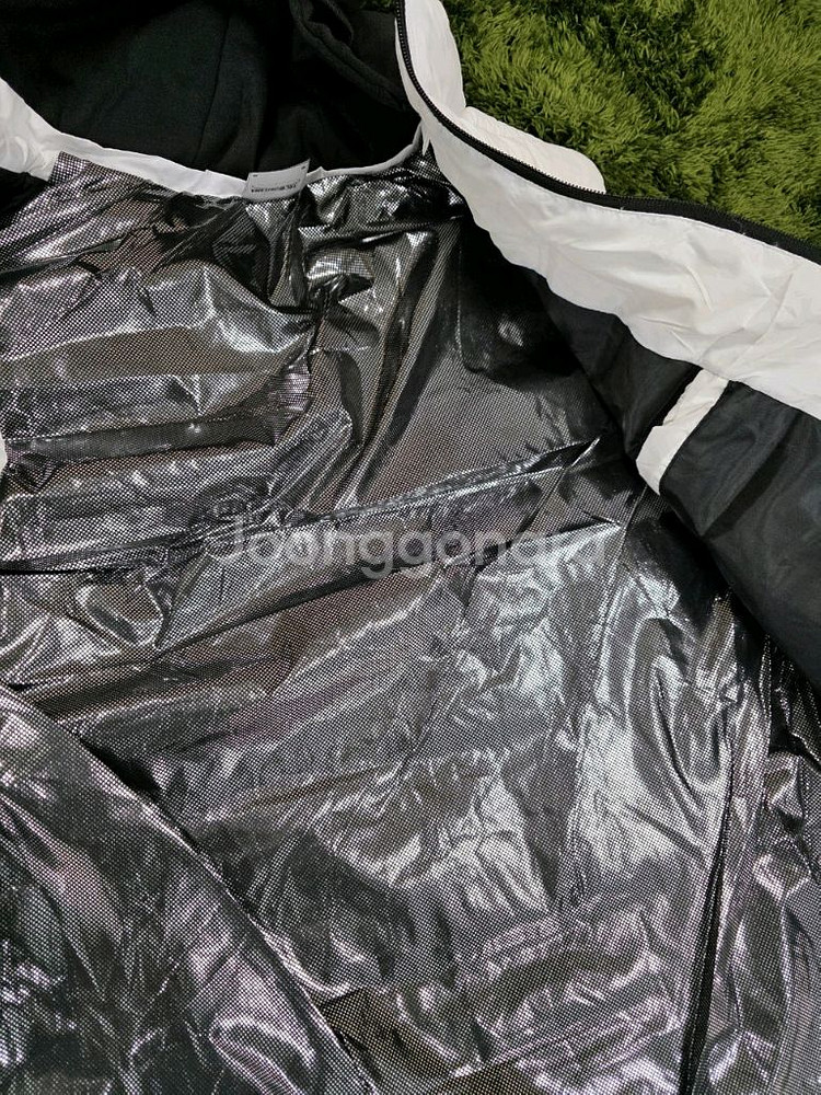 어메이징크리 후드 골프 패딩조끼--3