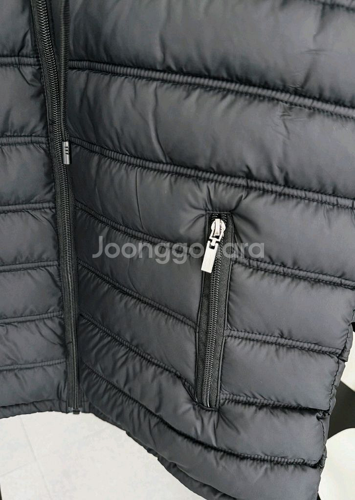 어메이징크리 후드 골프 패딩조끼--5