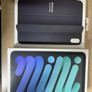 아이패드미니7 256 wifi 스티커개봉+미개봉 폴리오