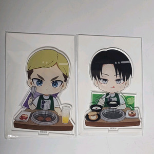 [미개봉] 진격의 거인 쥬쥬갈비 SD 엘빈 리바이 아크릴스탠드