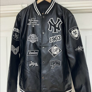 MLB 가죽 야구점퍼