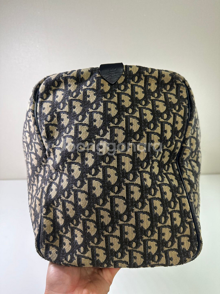 정품 디올 오블리크 보스턴백 급쳐--3