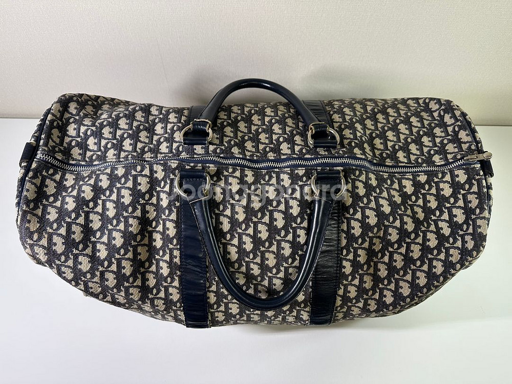 정품 디올 오블리크 보스턴백 급쳐--4