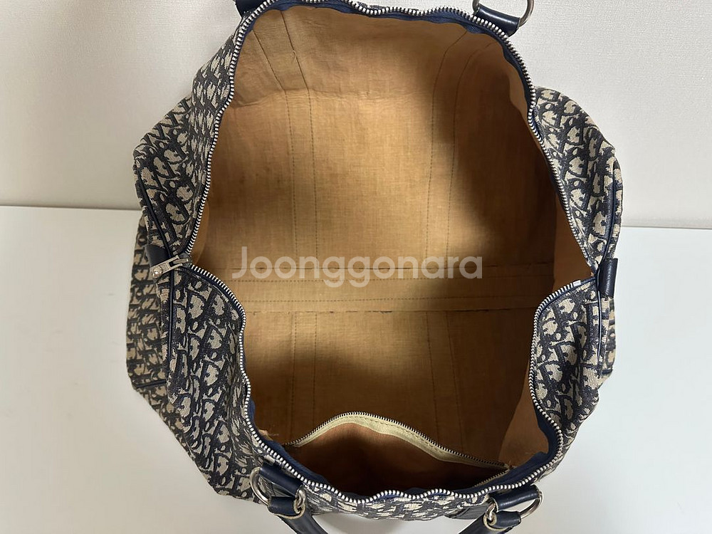 정품 디올 오블리크 보스턴백 급쳐--8