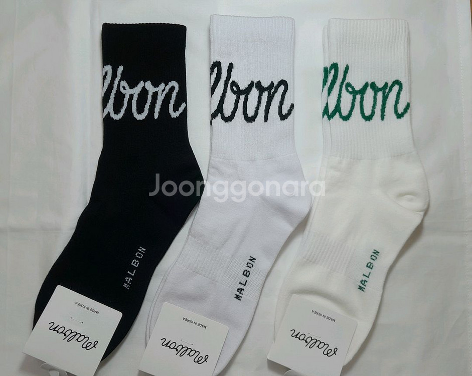 말본양말 12켤레 골프양말 기본바닥두께 남녀공용--3