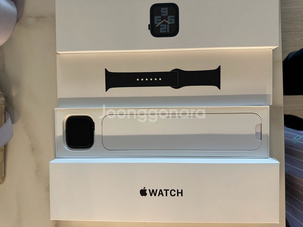 침수! 애플워치 SE 2세대 44mm--1