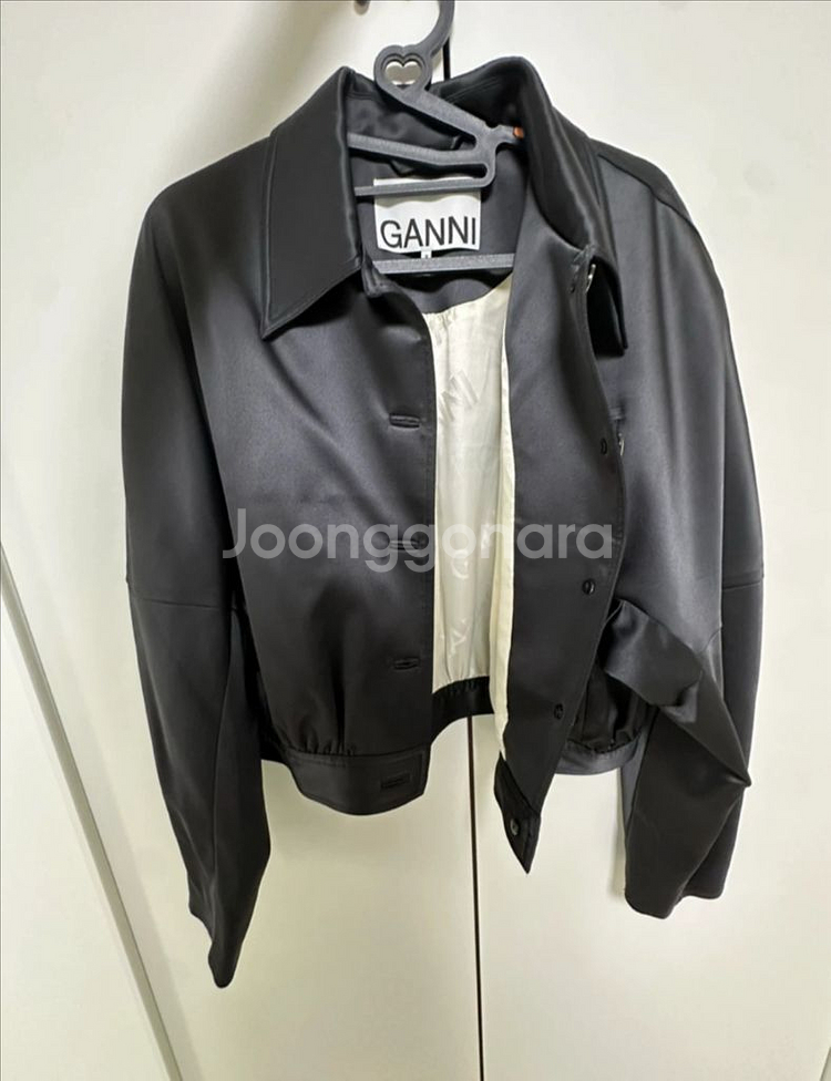 Ganni 가니 새틴 자켓--5