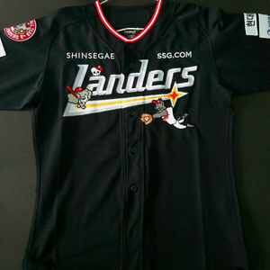 ssg랜더스 랜더스 프렌즈 유니폼 블랙 논마킹