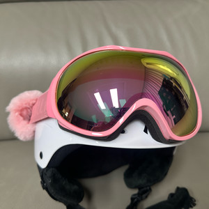 MLB 키즈 아동용 스키/스노우보드 헬멧 + 고글 세트