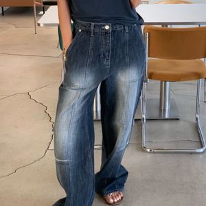 [새상품/오늘만 할인/무배]카펜더 와이드 데님 팬츠 S