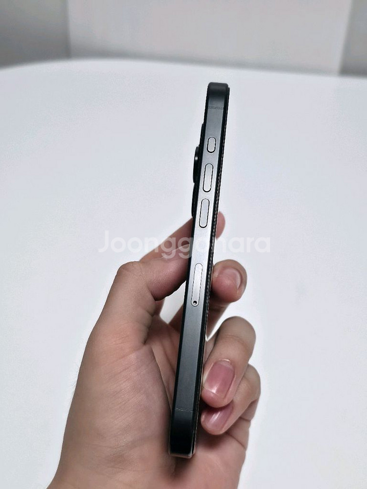 아이폰 15프로 블랙 티타늄 256 자급제 풀박스--11