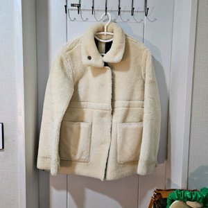 듀웰 양털 양면 코트