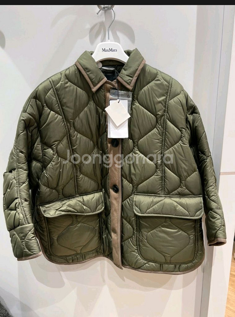 새상품] MaxMara cerea 막스마라 세레아 발수퀼팅 자켓--0