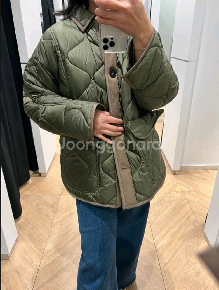 새상품] MaxMara cerea 막스마라 세레아 발수퀼팅 자켓--4