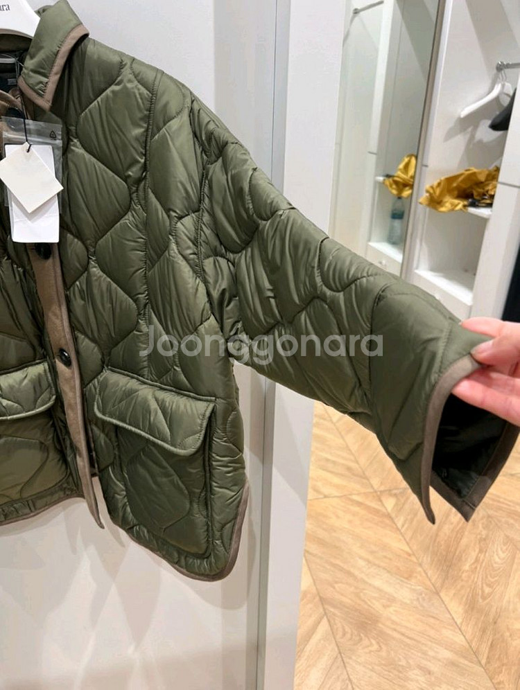 새상품] MaxMara cerea 막스마라 세레아 발수퀼팅 자켓--2