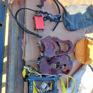 암벽등반용 장비 세트