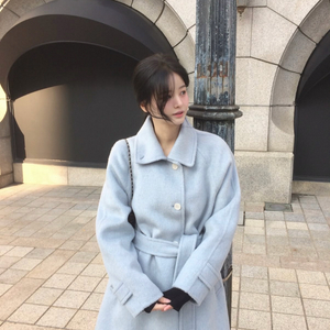 샵모도 베베 핸드메이드 코트 파우더블루