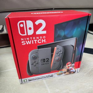 (미개봉) 닌텐도 스위치2 마리오카트 월드 세트