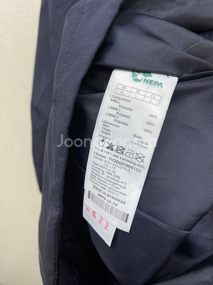 네파 고어텍스 바람막이 105--4