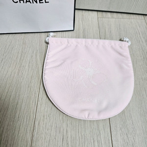 정품) 샤넬 핑크 복조리 파우치 (코스메틱)