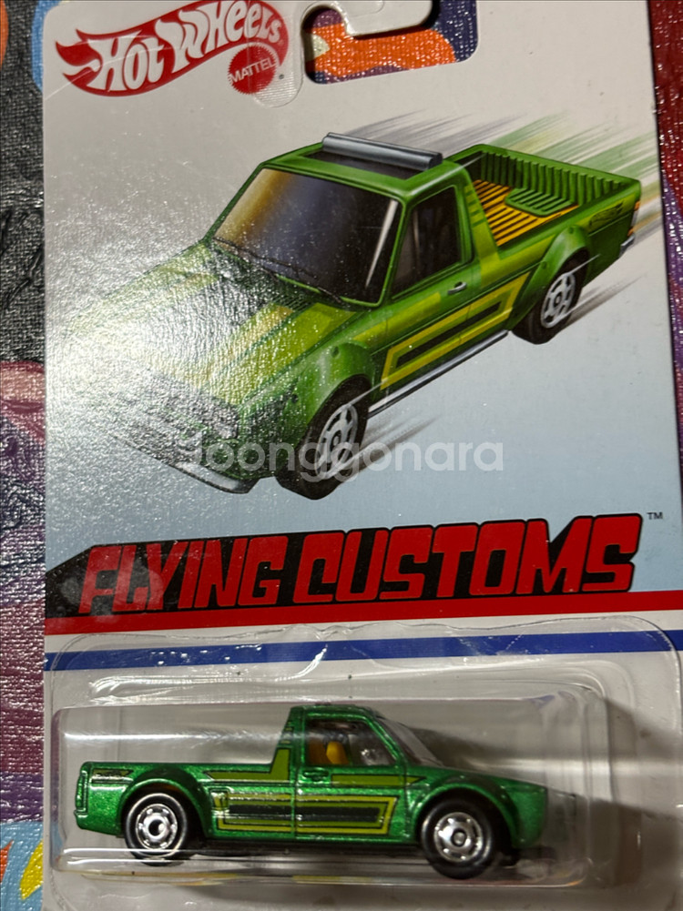 미개봉) 폭스바겐 캐디 다이캐스트 핫휠 인테리어 소품--1